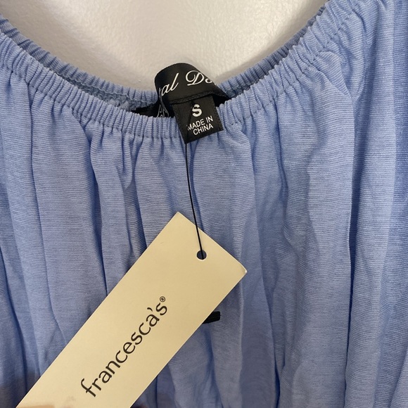 Francesca’s Collection Baby Blue Dress - Picture 8 of 8